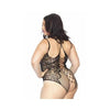 Leg Avenue - Crotchless Teddy Plus Size - Mr. und Mrs. Love