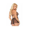 Leg Avenue - Dotted Babydoll & G-String - Mr. und Mrs. Love