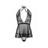 Leg Avenue - Dotted Babydoll & G-String - Mr. und Mrs. Love