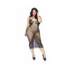 Leg Avenue - Dual Strap Halter Dress Plus Size - Mr. und Mrs. Love