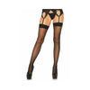 Leg Avenue - Faux Net Backseam Stockings - Mr. und Mrs. Love