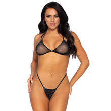  Leg Avenue - Fishnet Bikini Top & G-String - Mr. und Mrs. Love