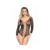 Leg Avenue - Fishnet crotchless teddy - Mr. und Mrs. Love