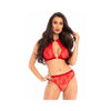 Leg Avenue - Halter Top & Thong Panty - Mr. und Mrs. Love