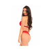 Leg Avenue - Halter Top & Thong Panty - Mr. und Mrs. Love