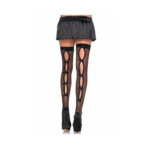 Leg Avenue - Keyhole Backseam Thigh Highs - Mr. und Mrs. Love