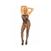 Leg Avenue - Lace Bodystocking with Cut out - Mr. und Mrs. Love