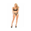 Leg Avenue - Lace Bralette and Thong - Mr. und Mrs. Love