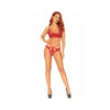 Leg Avenue - Lace Bralette and Thong - Mr. und Mrs. Love