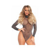 Leg Avenue - Lurex Bodysuit with Snapcrotch - Mr. und Mrs. Love