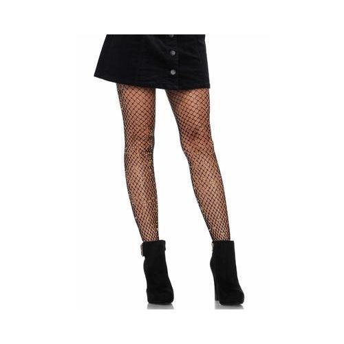 Leg Avenue - Lurex Industrial Net Pantyhose - Mr. und Mrs. Love