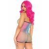 Leg Avenue - Lurex net strapless romper - Mr. und Mrs. Love