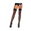 Leg Avenue - Plus Size Backseam Stockings - Mr. und Mrs. Love