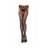 Leg Avenue - Plus Size Suspender Pantyhose - Mr. und Mrs. Love