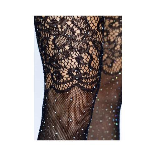 Leg Avenue - Rhinestone Fishnet Stockings - Mr. und Mrs. Love