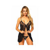 Leg Avenue - Romantic Babydoll & G-String - Mr. und Mrs. Love
