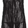 Leg Avenue - Rose Lace Babydoll Plus Size - Mr. und Mrs. Love