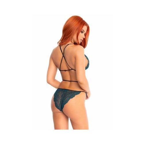 Leg Avenue - Scalloped teddy & panty – Produktansicht 3