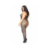 Leg Avenue - Seamless Crochet Bodystocking Plus Size - Mr. und Mrs. Love