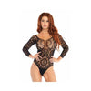 Leg Avenue - Snap crotch thong back teddy - Mr. und Mrs. Love