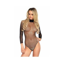 Leg Avenue - Turtleneck fishnet teddy - Mr. und Mrs. Love
