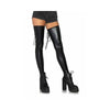 Leg Avenue - Wetlook Lace Up Thigh Highs - Mr. und Mrs. Love