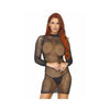 Leg Avenue High neck mini Dress - Mr. und Mrs. Love