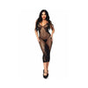 Leg Avenue Seamless Net and Lace Dress - Mr. und Mrs. Love