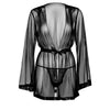 Leg Avenue Sheer Kimono and String - Mr. und Mrs. Love