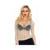 Long Sleeves Fishnet Top - Mr. und Mrs. Love