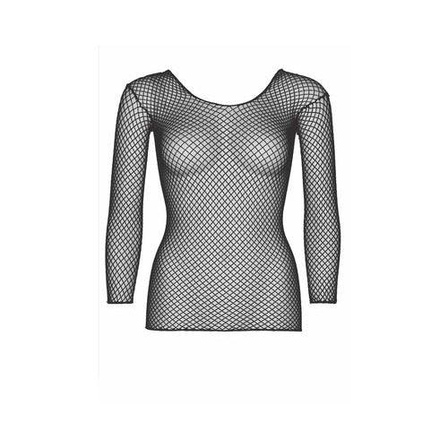 Long Sleeves Fishnet Top - Mr. und Mrs. Love
