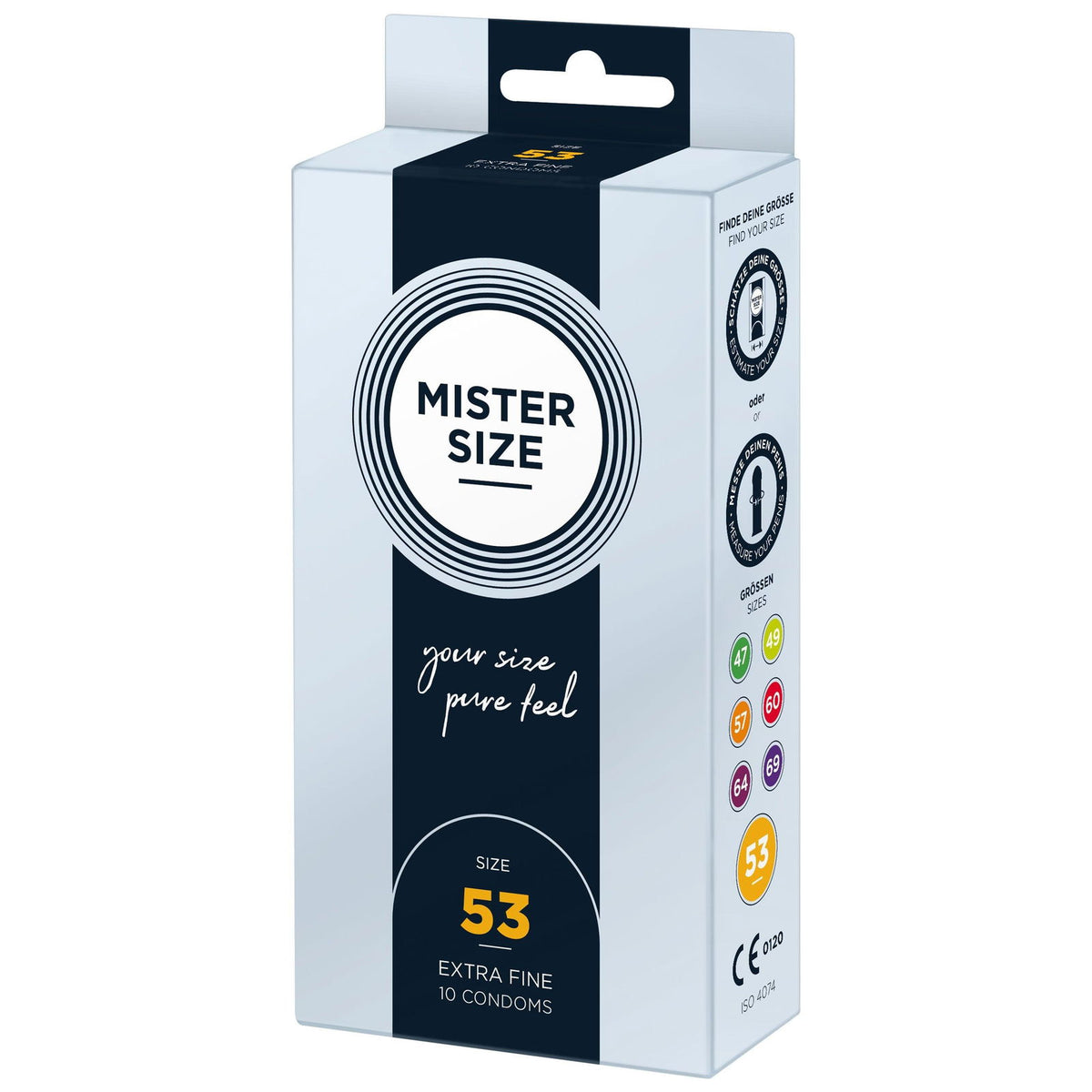 MISTER SIZE 53mm Kondome 10 Stck. – Produktbild