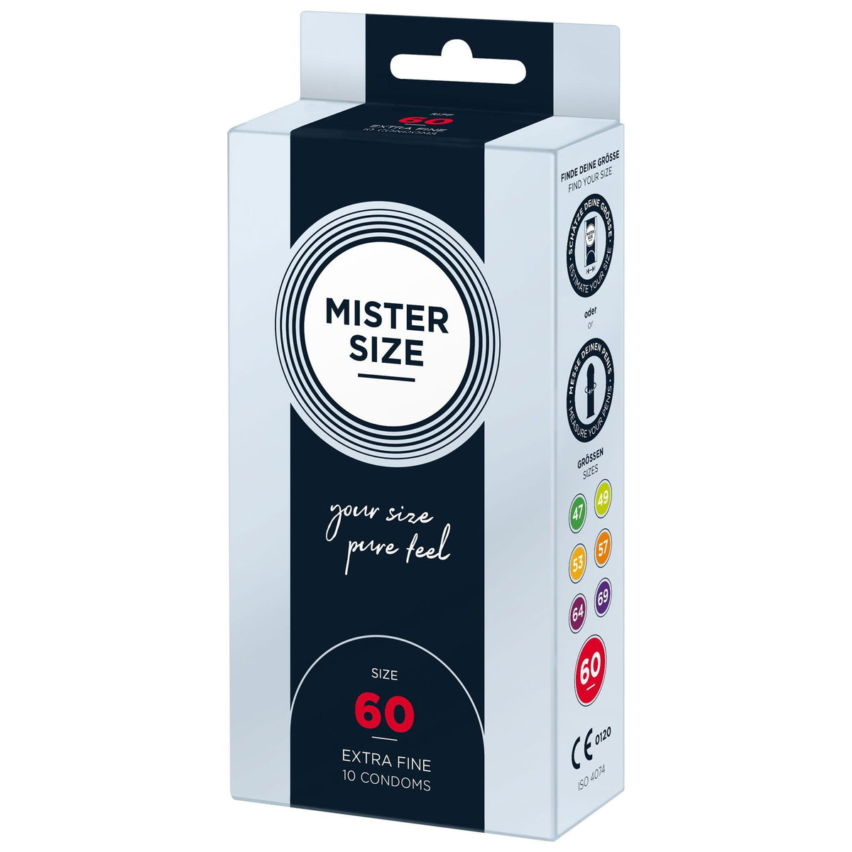 MISTER SIZE 60mm Kondome 10 Stck. – Produktbild