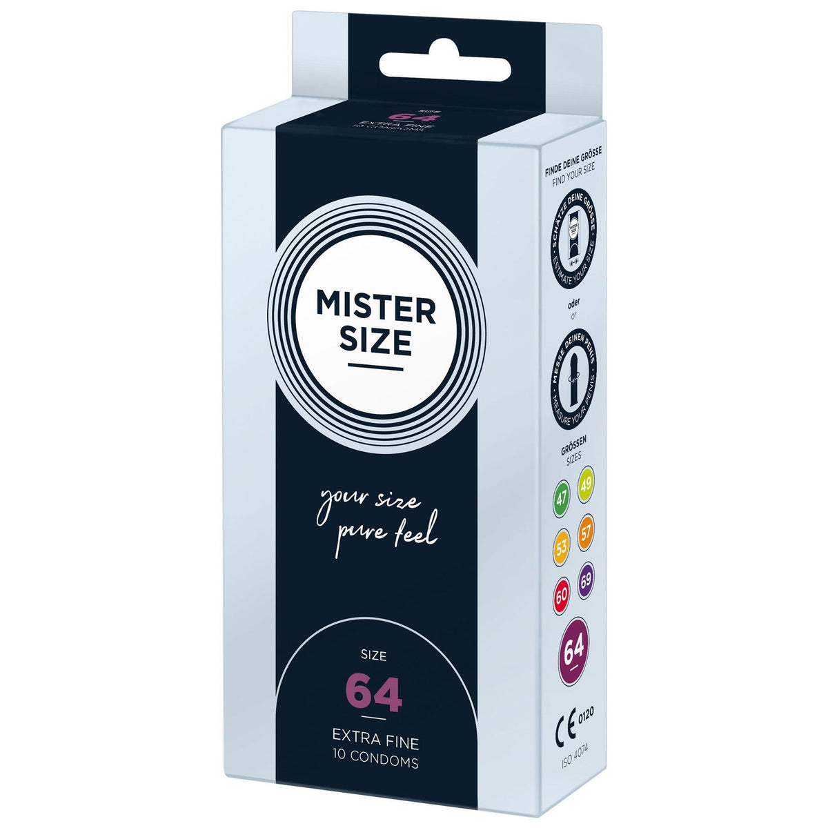 MISTER SIZE 64mm Kondome 10 Stck. – Produktbild