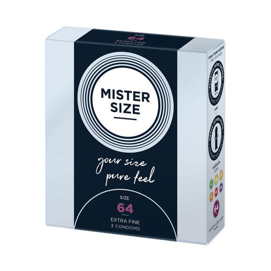 MISTER SIZE 64mm Kondome 3 Stck. - Mr. und Mrs. Love