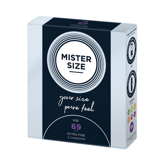 MISTER SIZE 69mm Condoms 3pcs - Mr. und Mrs. Love