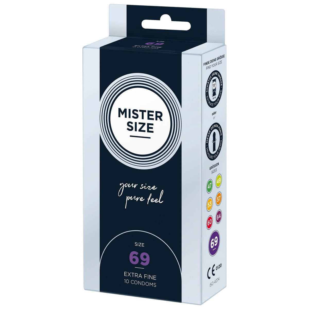 MISTER SIZE 69mm Kondome 10 Stck. – Produktbild