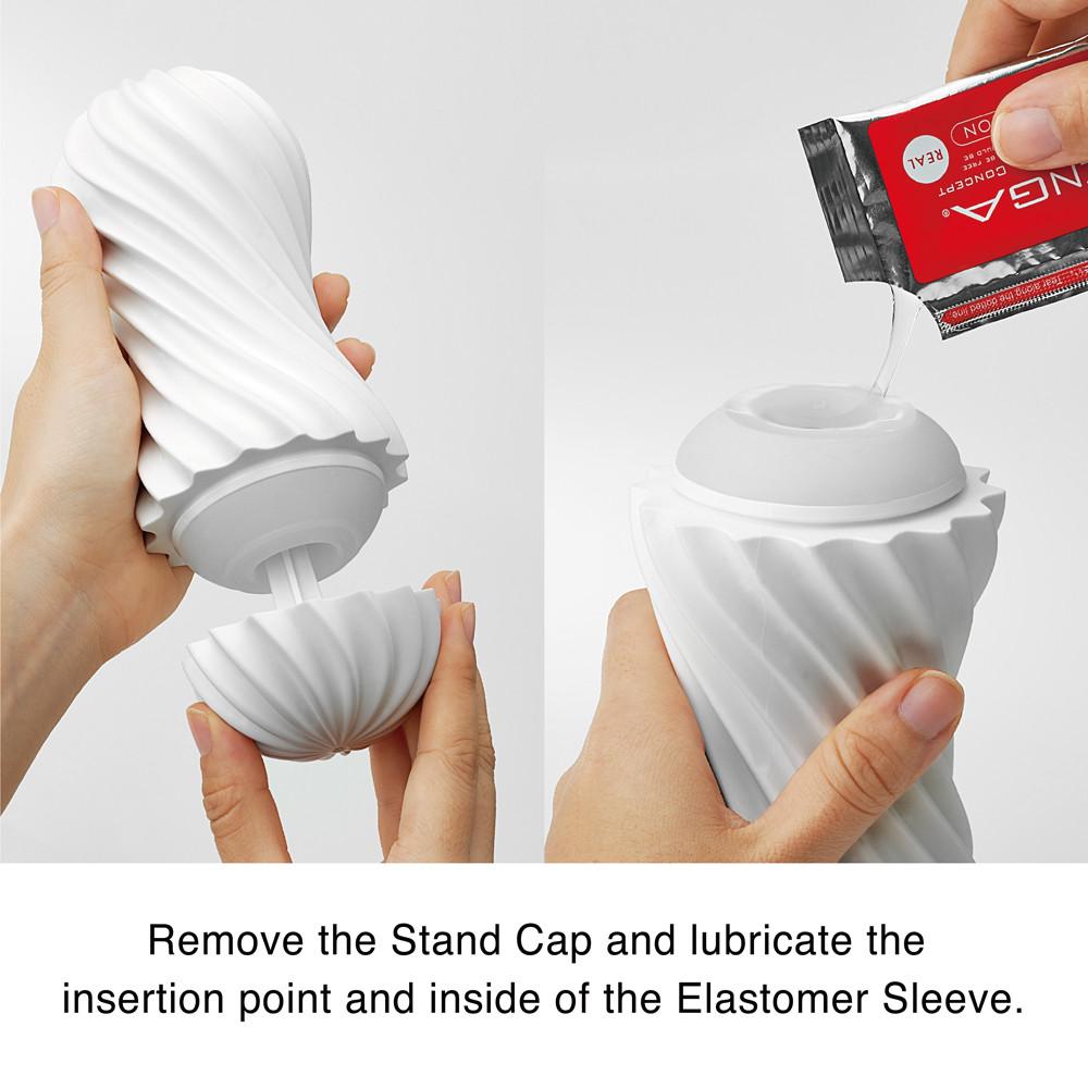 Tenga Flex Rocky Black – weitere Produktansicht