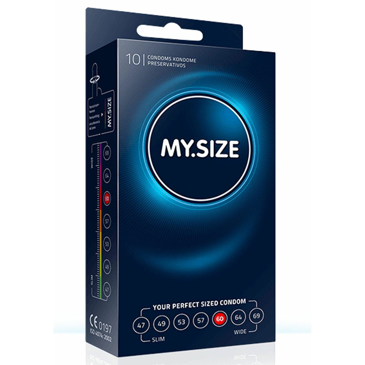 MY.SIZE 60mm Kondome 10 Stck. – Produktbild