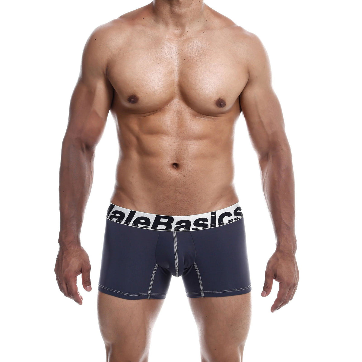 MaleBasics Microfiber Boxer Grau – Produktbild