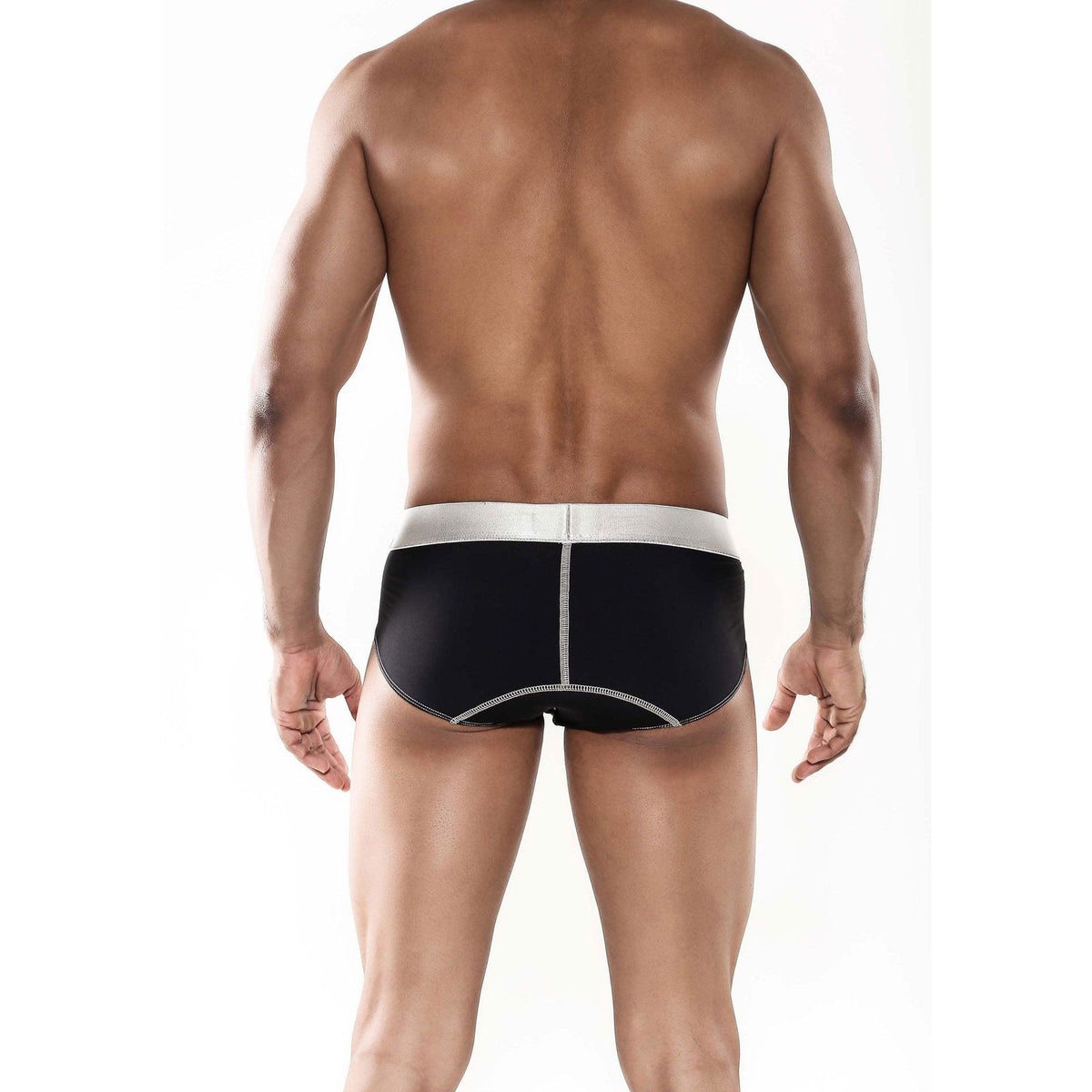 MaleBasics Microfiber Brief Black – Produktansicht 2