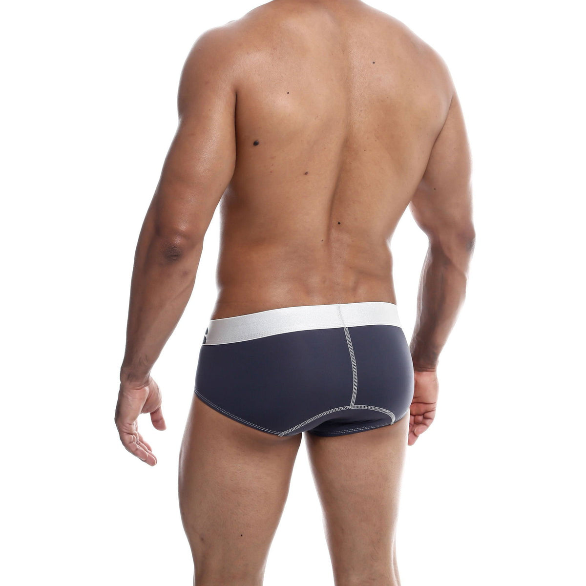 MaleBasics Microfiber Brief Grey – Produktansicht 2
