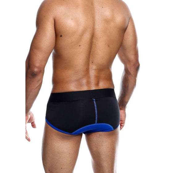 MaleBasics Neon Brief Blue - Mr. und Mrs. Love