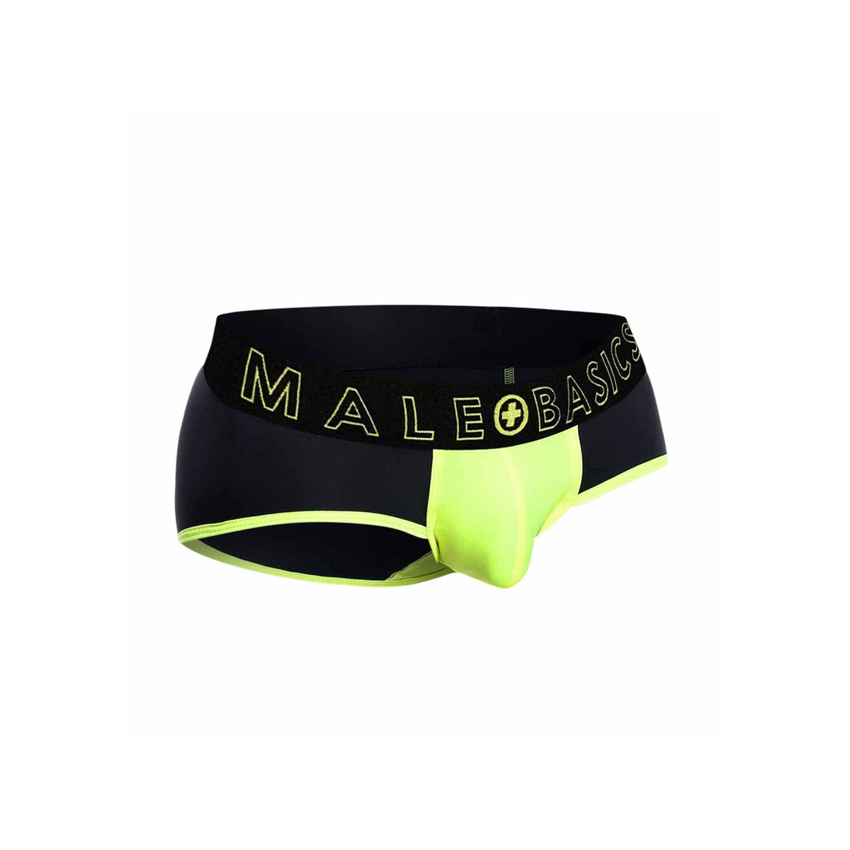 MaleBasics Neon Brief Yellow – Produktansicht 3