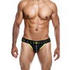 MaleBasics Neon Jock Black-Yellow - Mr. und Mrs. Love