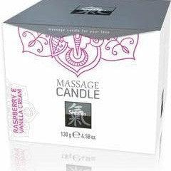 Massage Candle Raspberry von Shiatsu - Mr. und Mrs. Love