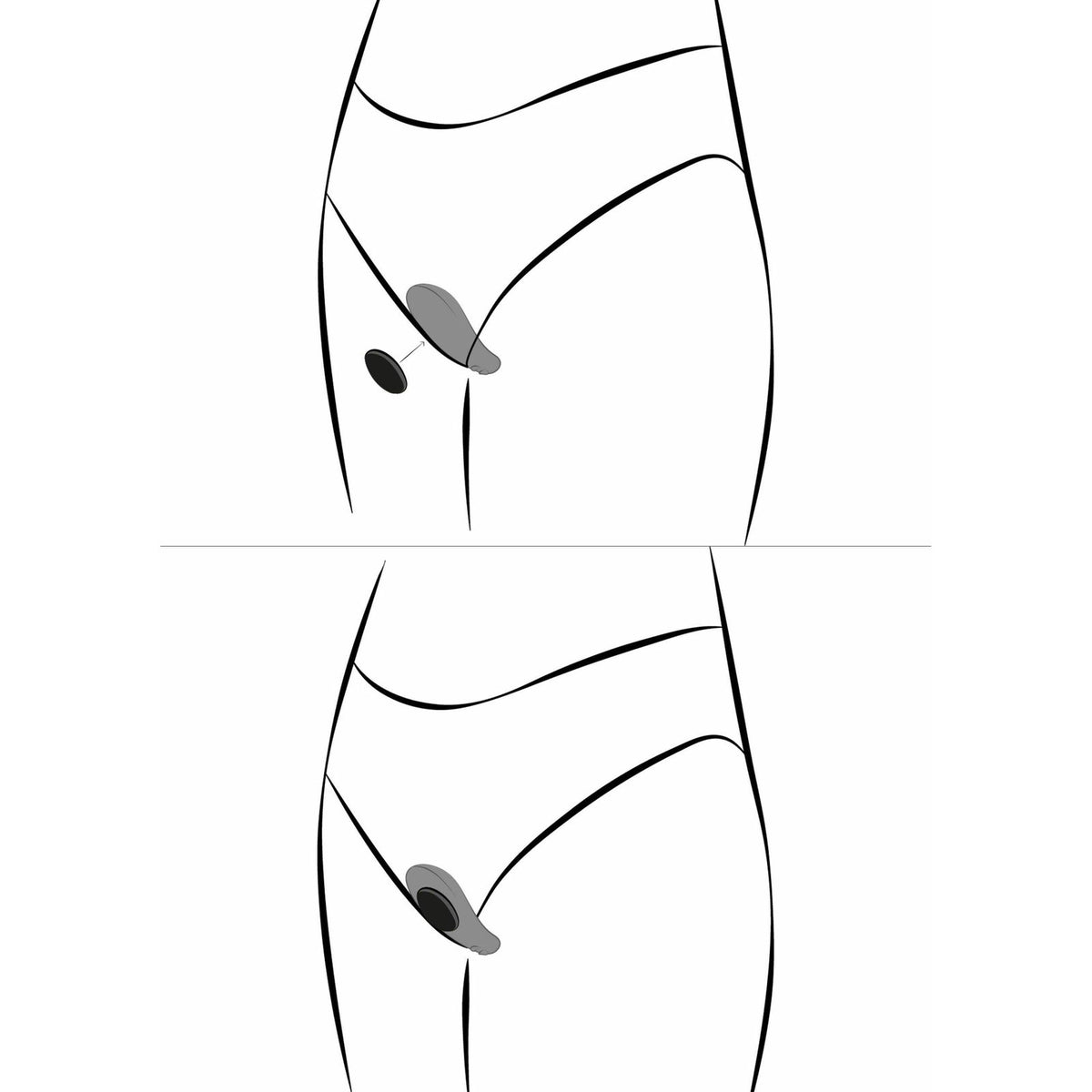We-Vibe Moxie – App-gesteuerter Slipvibrator mit Magnet-Clip & Fernbedienung – Produktansicht 13