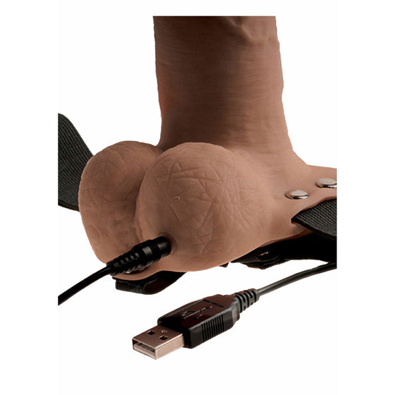 Pipedream - 6 Inch Hollow Recharge Strap On - Mr. und Mrs. Love