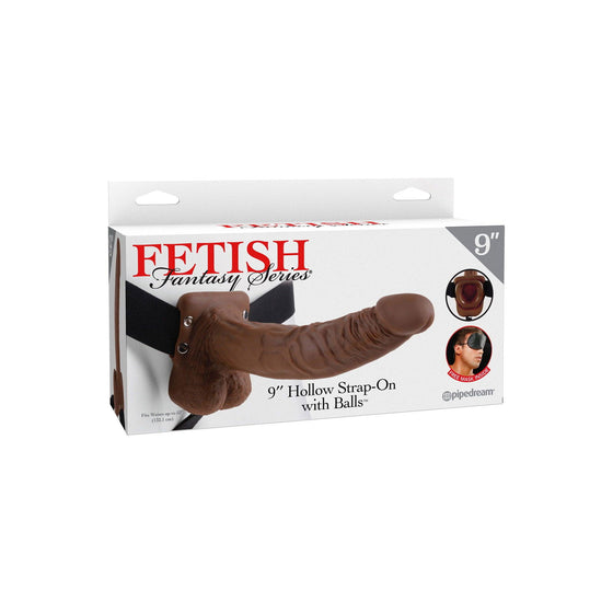 Pipedream - 9 Inch Hollow Strap-On Balls - Mr. und Mrs. Love
