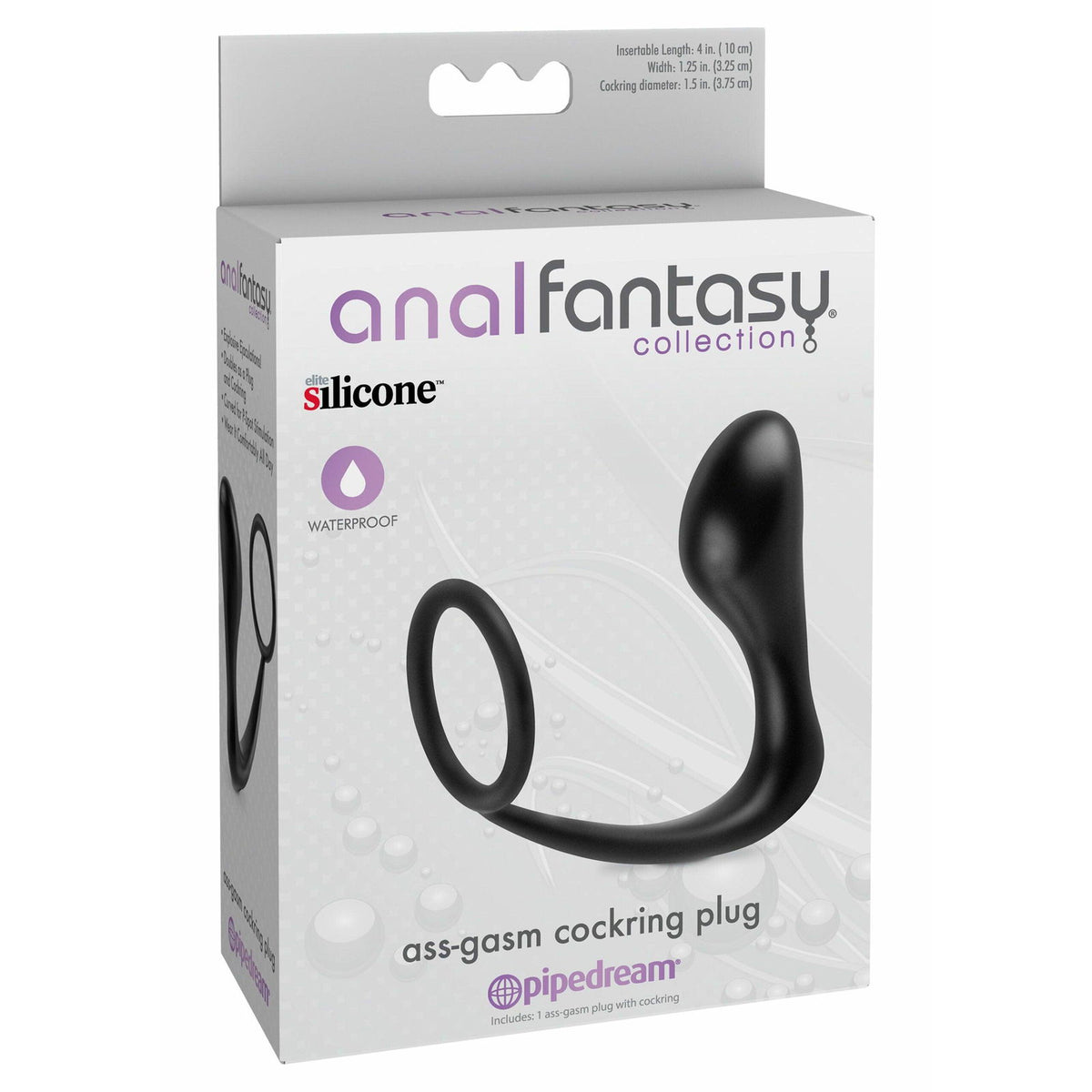 Pipedream - Ass-Gasm Cockring Plug – Produktansicht 2